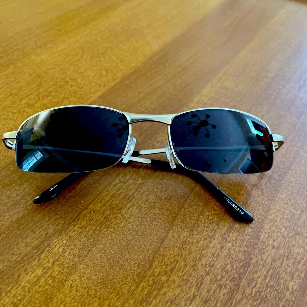 Silver and Black Sunglasses